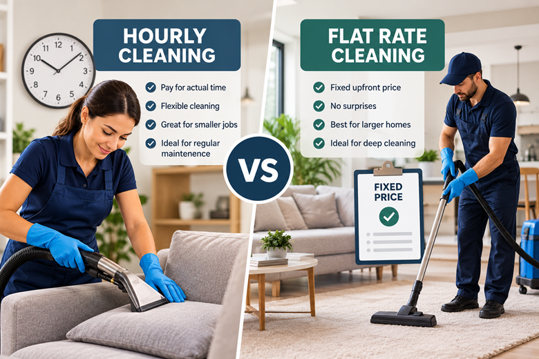 Hourly vs Flat-Rate Cleaning
